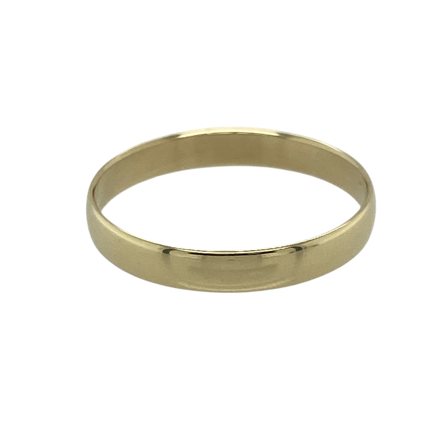 9ct Gold 3mm Wedding Band Ring