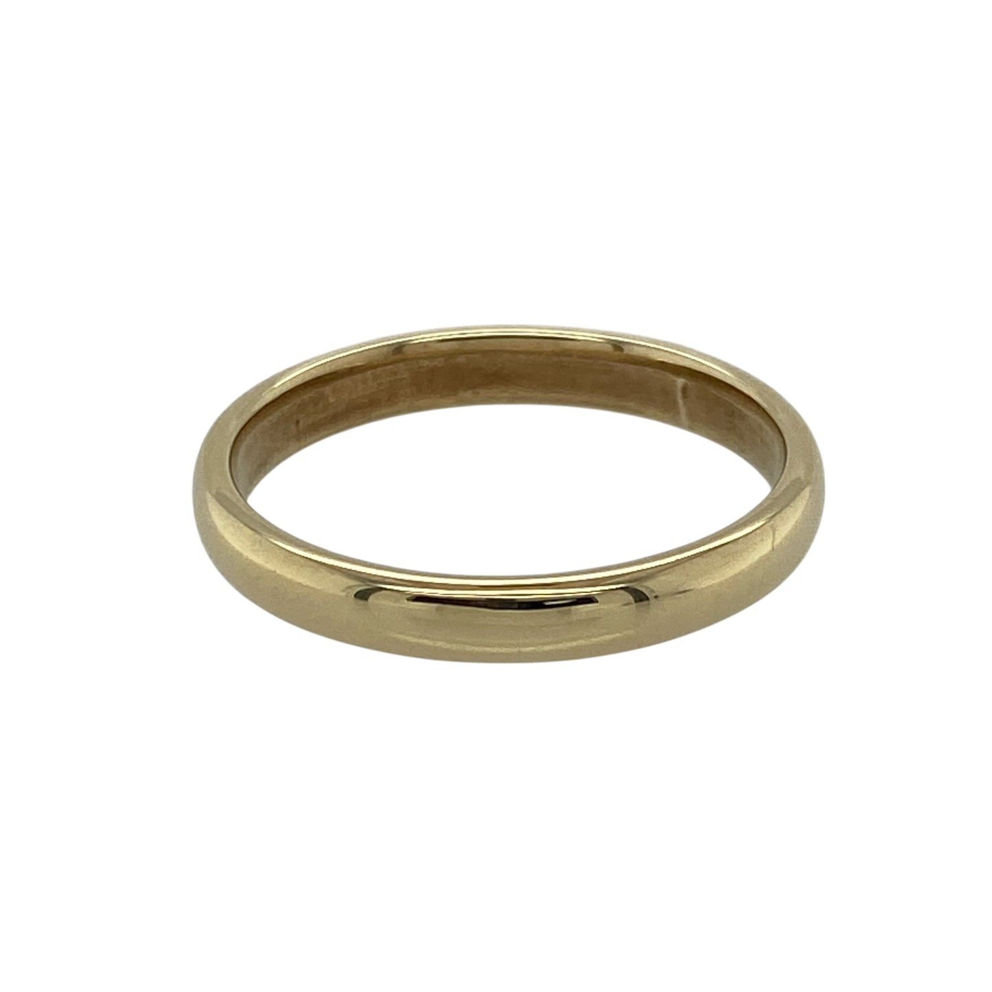 9ct Gold 3mm Wedding Band Ring