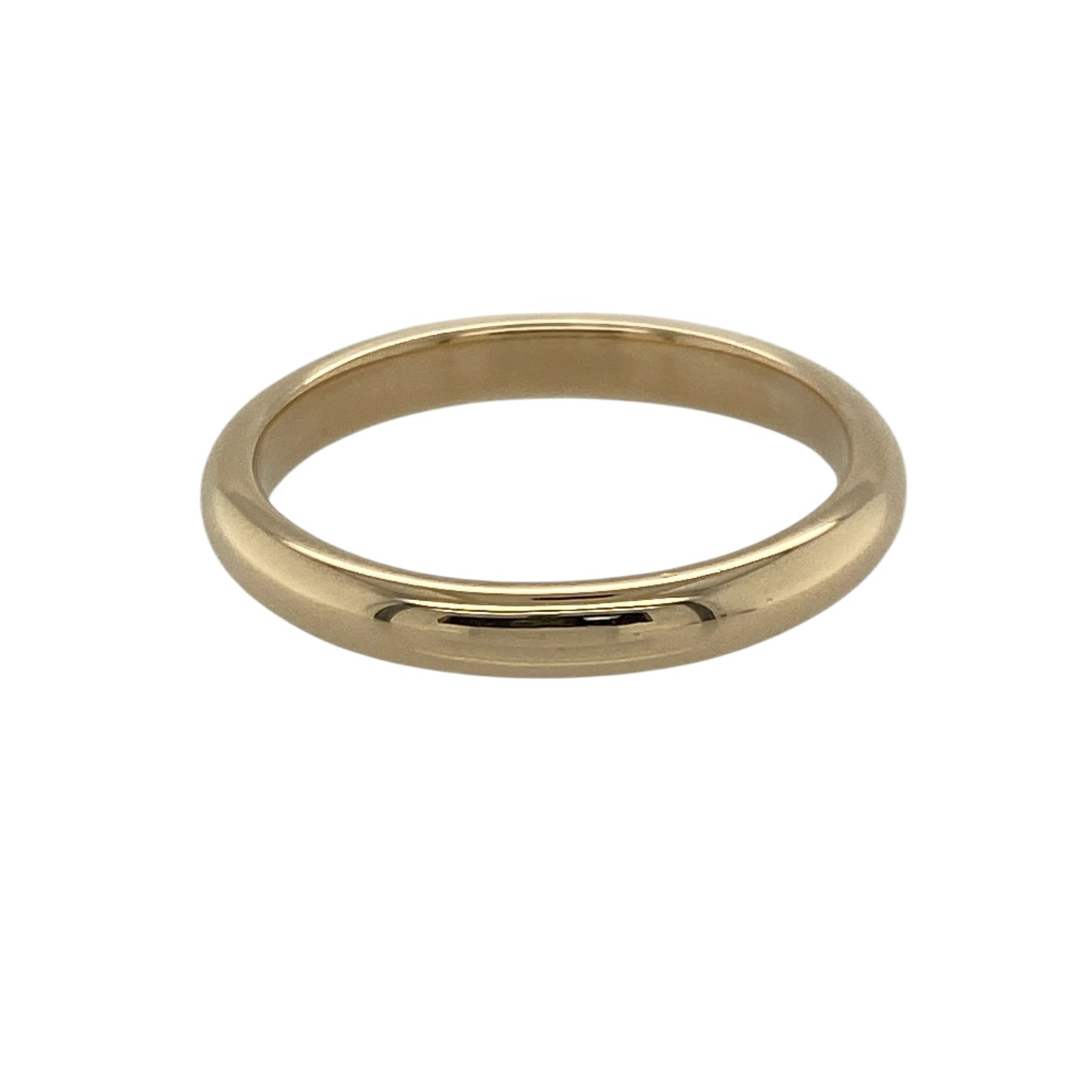 9ct Gold 3mm Wedding Band Ring