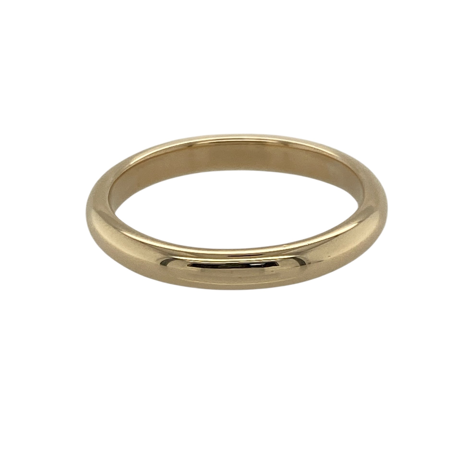 9ct Gold 3mm Wedding Band Ring