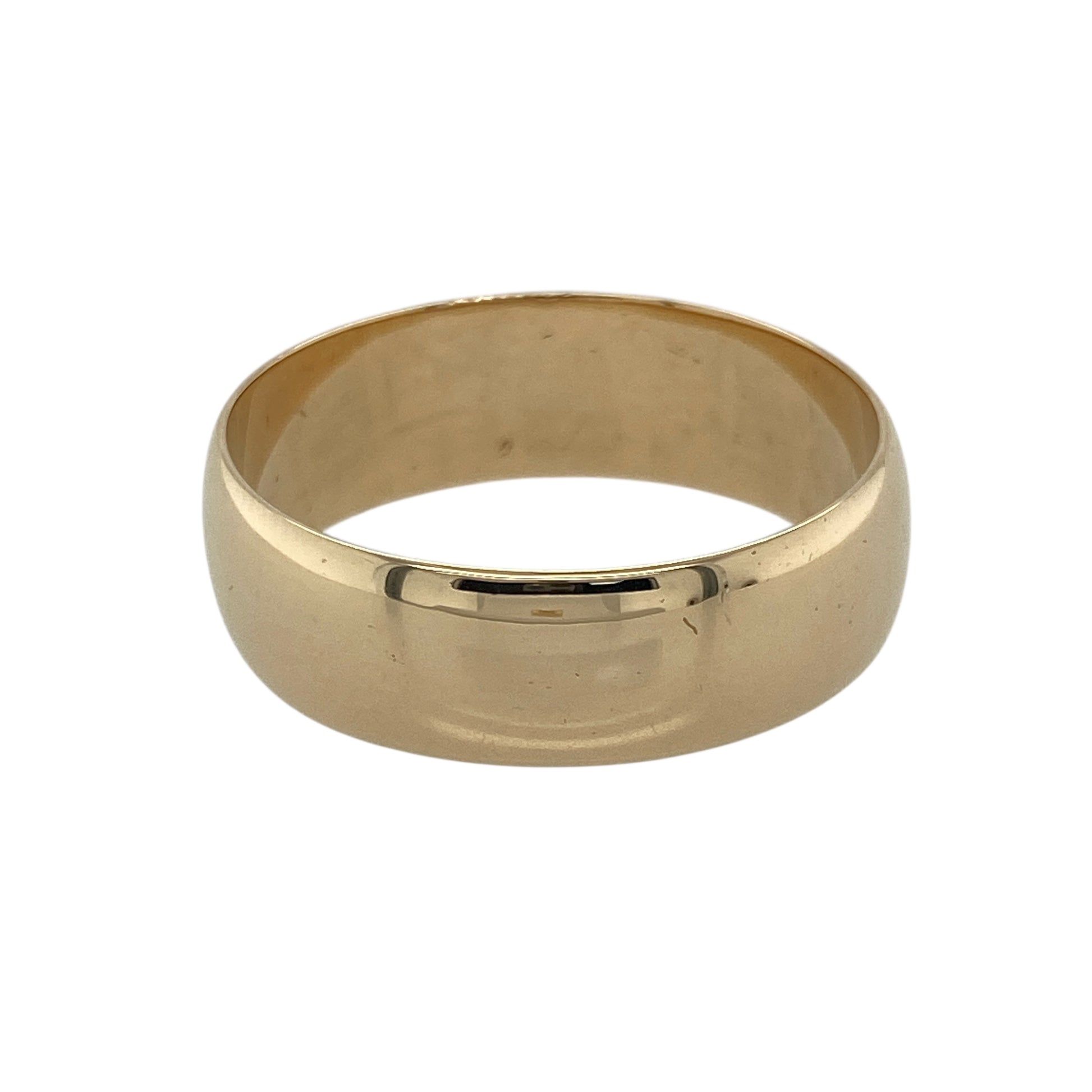 9ct Gold 8mm Wedding Band Ring