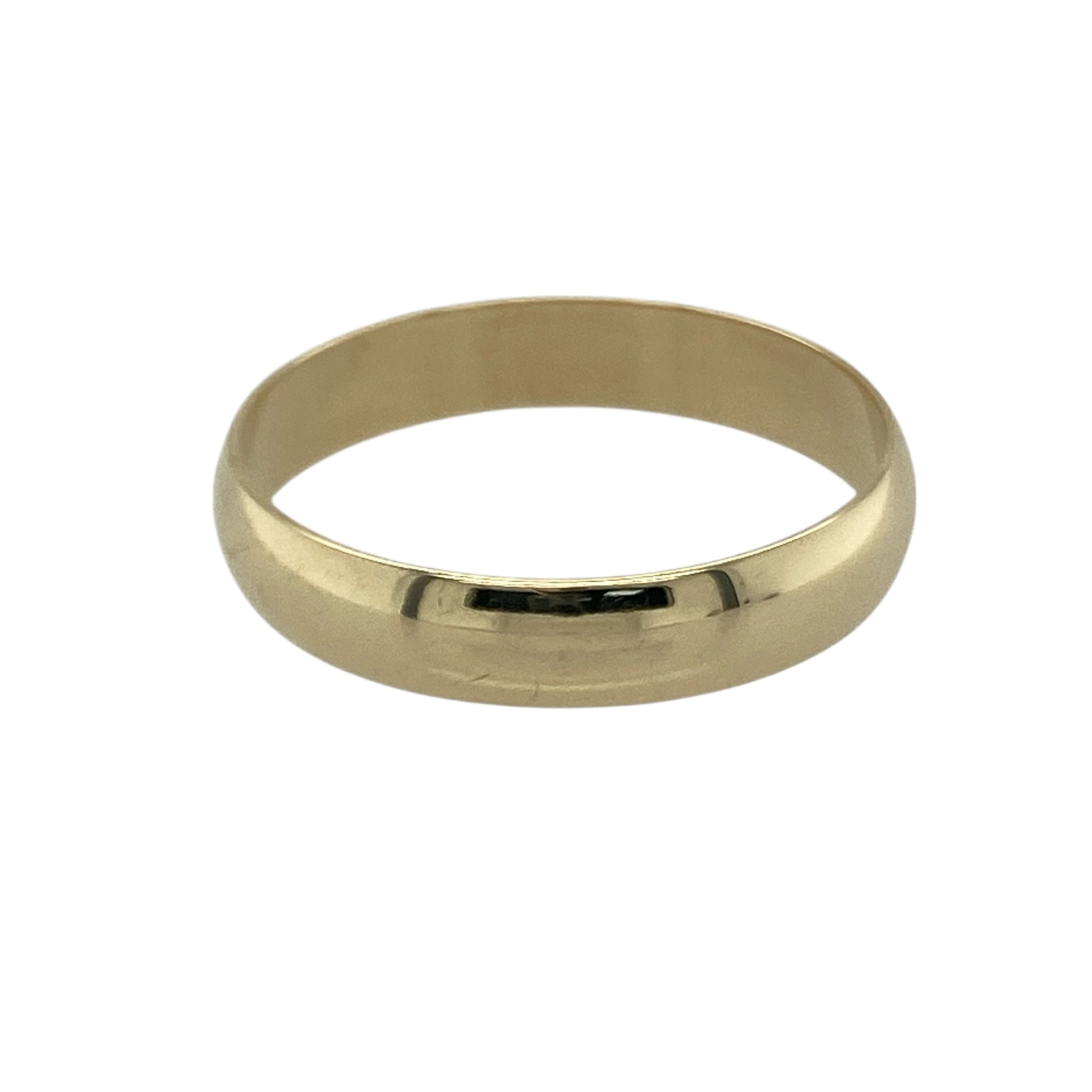 9ct Gold 4mm Wedding Band Ring