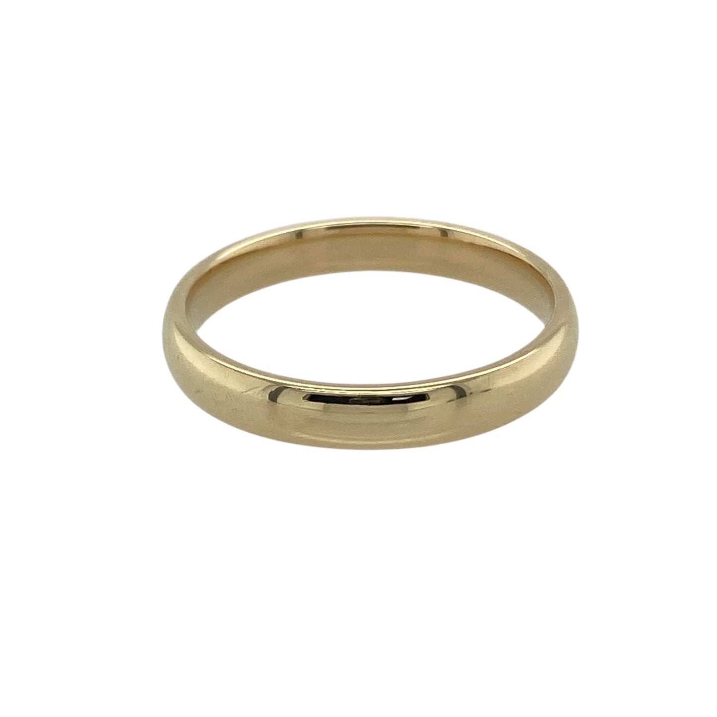 9ct Gold 3mm Wedding Band Ring