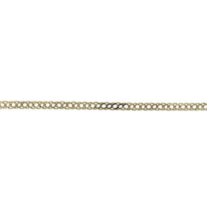 9ct Gold 18" Double Curb Chain