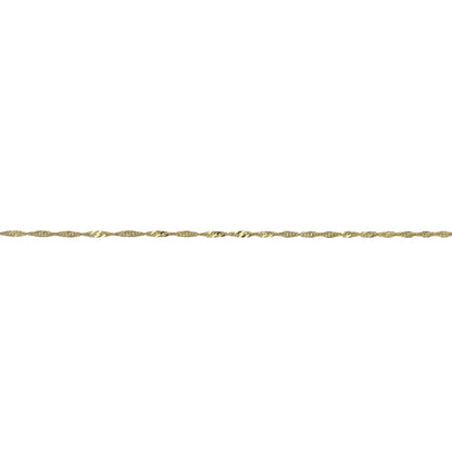 9ct Gold 24" Singapore Chain