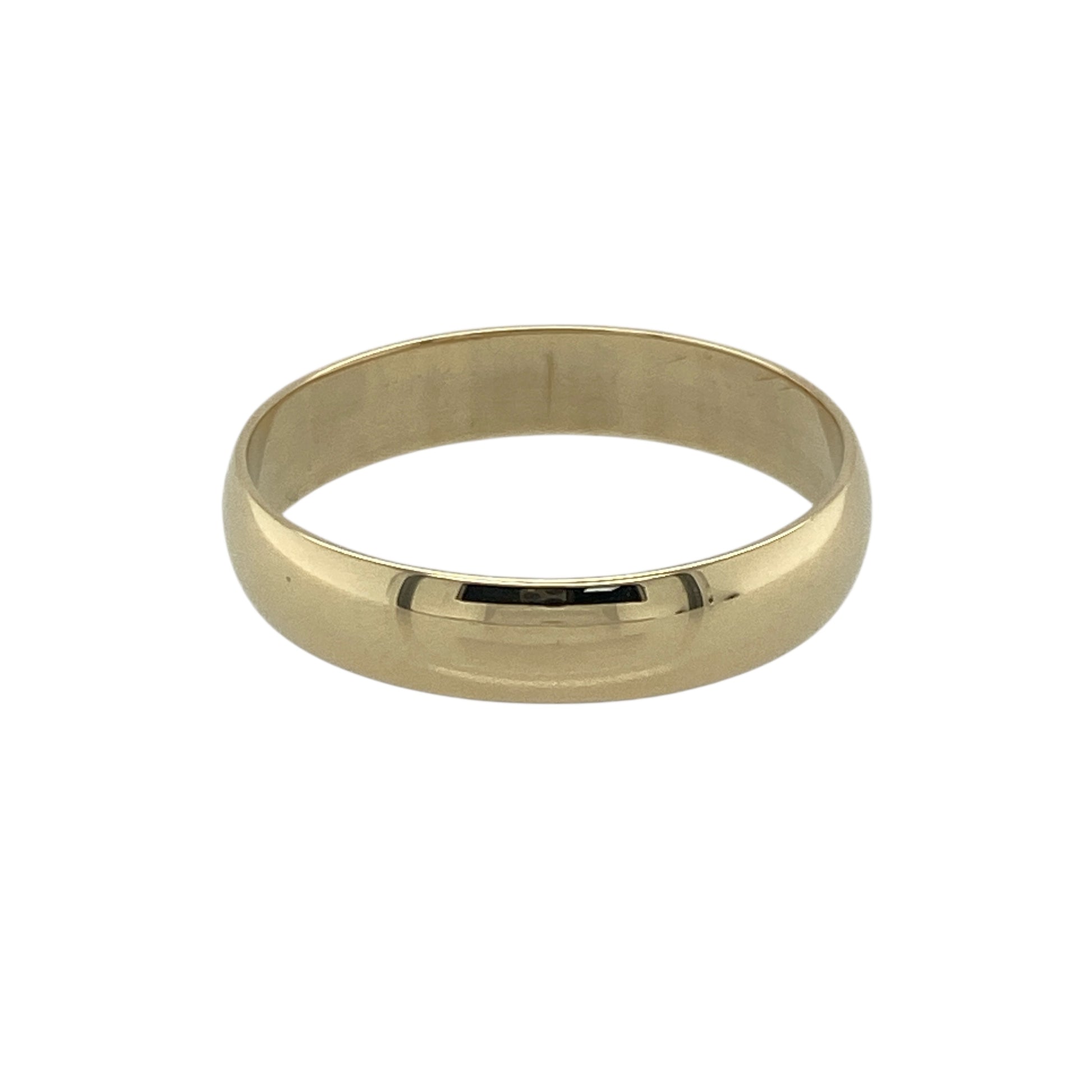 9ct Gold 4mm Wedding Band Ring