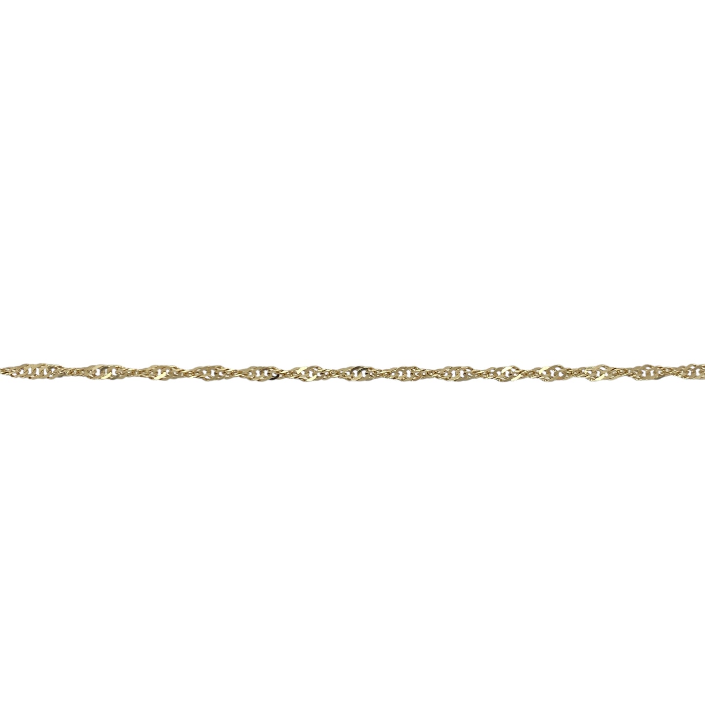 9ct Gold 18" Singapore Chain