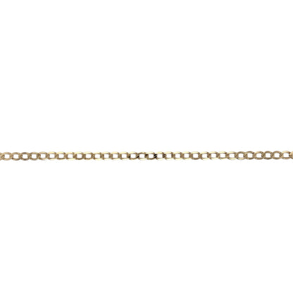 9ct Gold 18" Curb Chain
