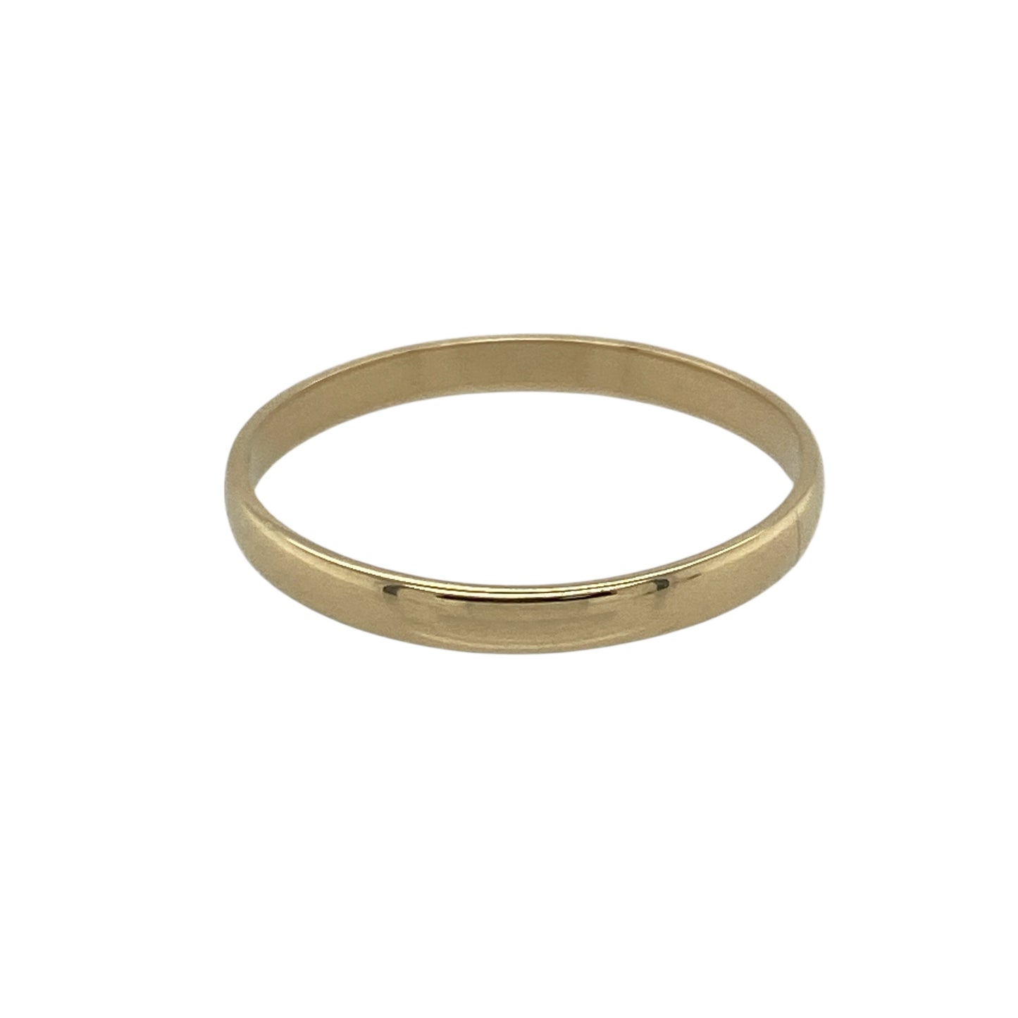 9ct Gold 2mm Wedding Band Ring