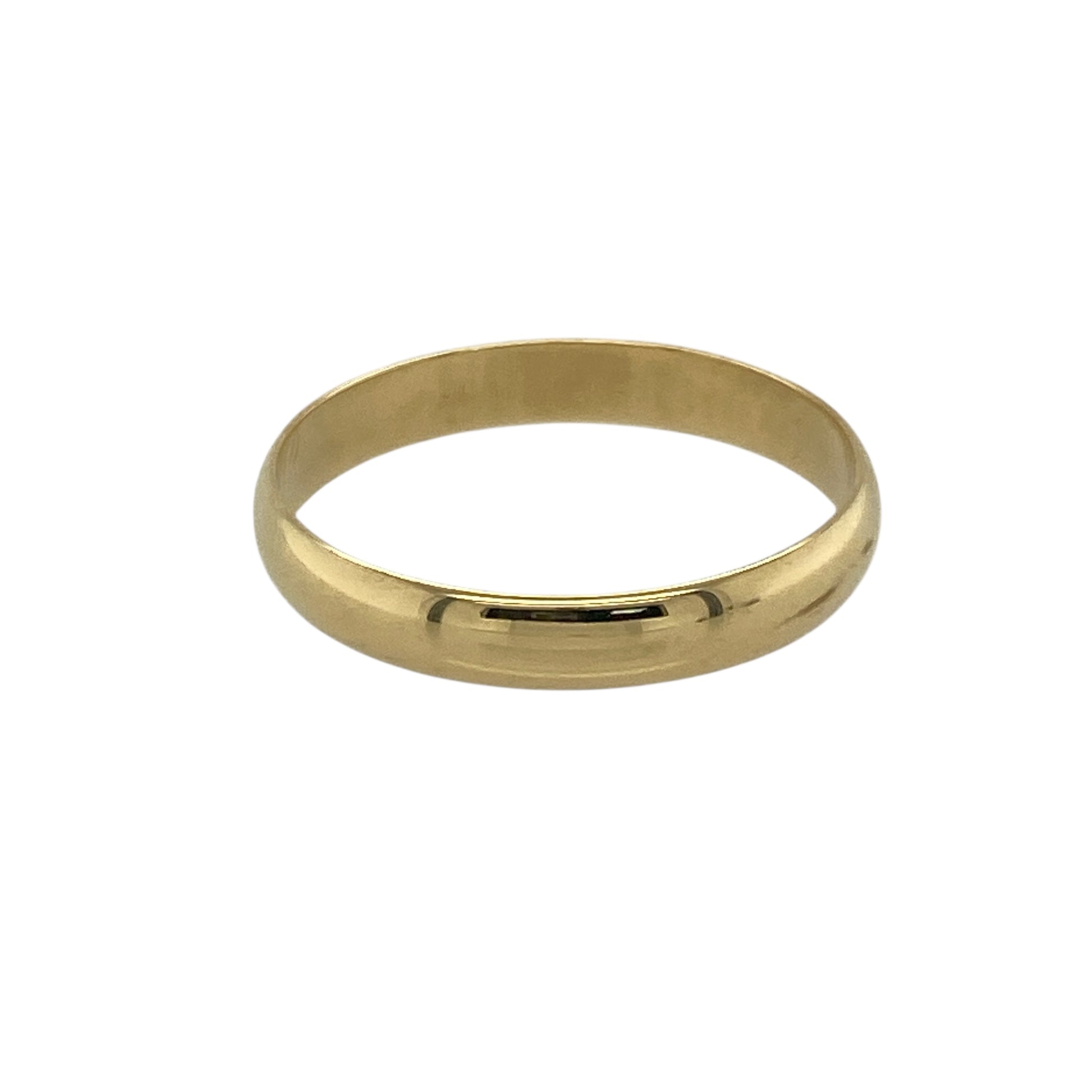 18ct Gold 3mm Wedding Band Ring