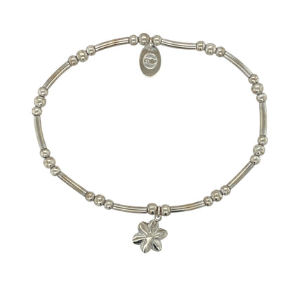 925 Silver Clogau Daffodil Stretchy Affinity Bracelet
