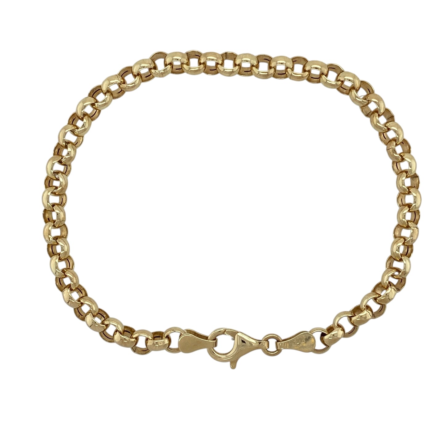 9ct Gold 7.5" Belcher Bracelet