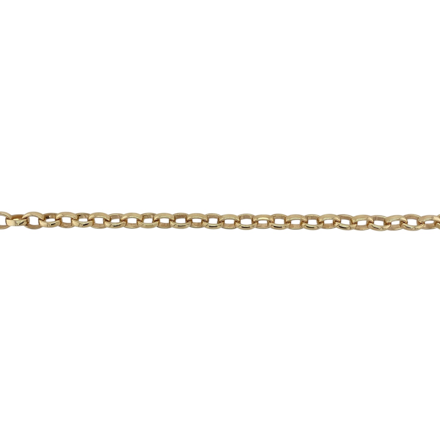 9ct Gold 28" Oval Link Belcher Chain