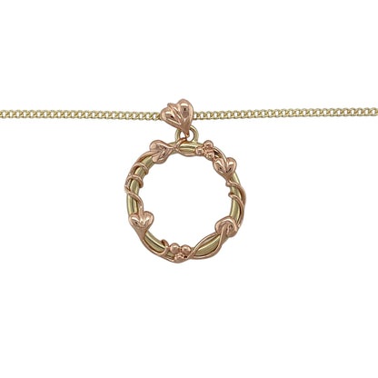 Bring meaningful symbolism and elegant two-tone beauty to your collection with this pre-owned 9ct yellow and rose gold Clogau Tree of Life circle pendant necklace—an expressive piece celebrating growth, connection, and heritage.

Design: The pendant measures 2.8cm long including the bail and features the iconic Tree of Life motif framed within a polished circle. The flowing branches and leaves in yellow and rose gold create depth, warmth, and a beautifully balanced design.