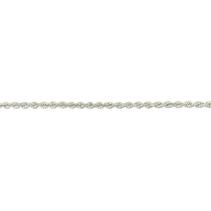 New 925 Silver 24" Rope Chain