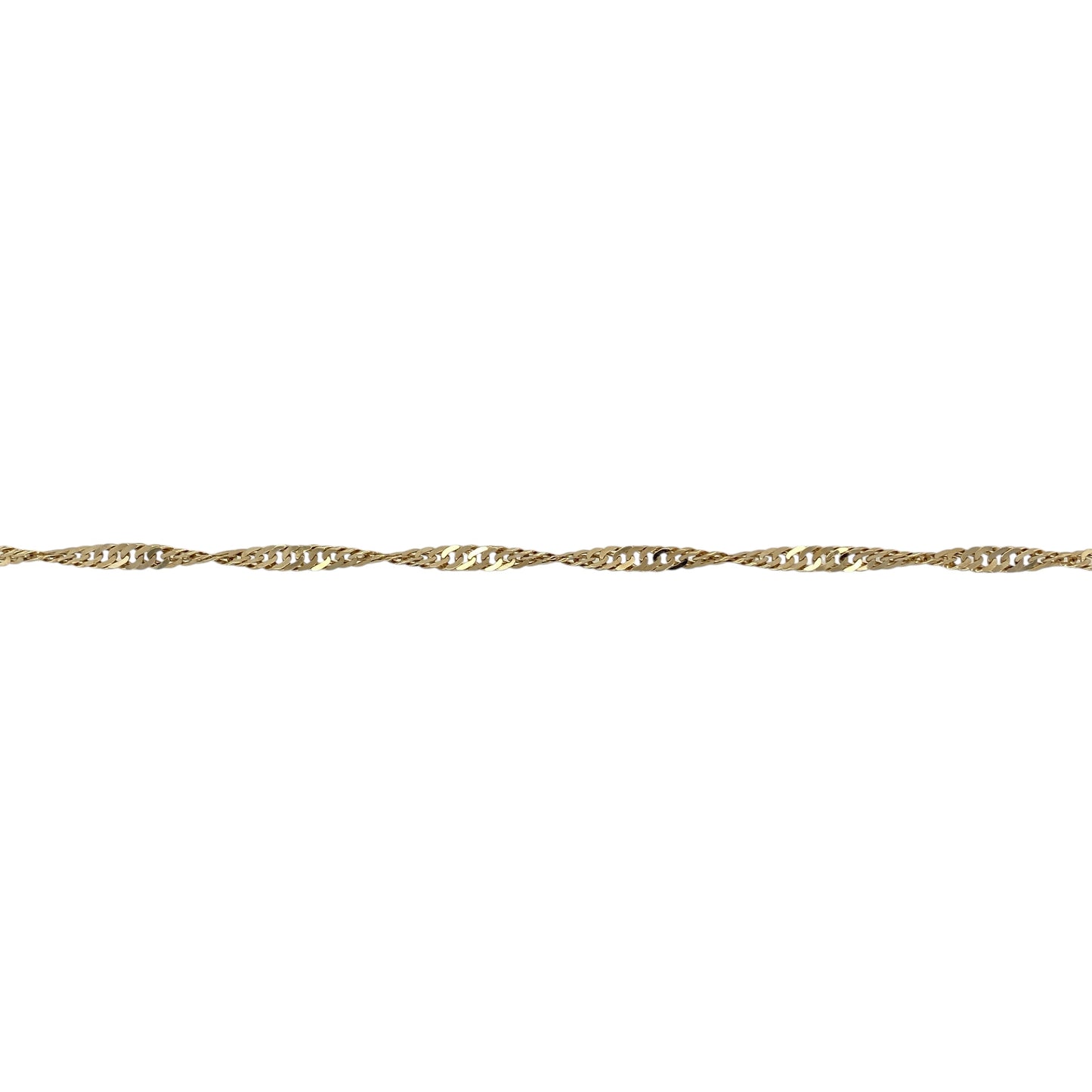 9ct Gold 18" Singapore Chain