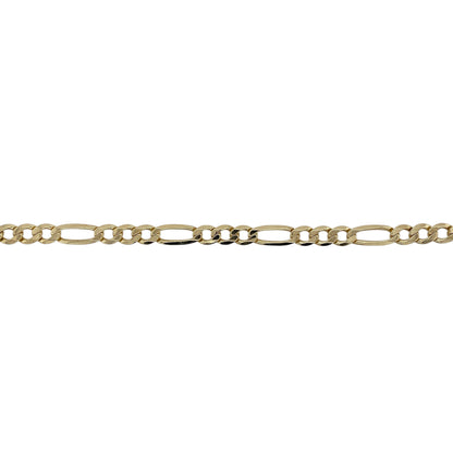 9ct Gold 21" Figaro Chain