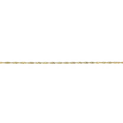 9ct Gold 18" Singapore Chain