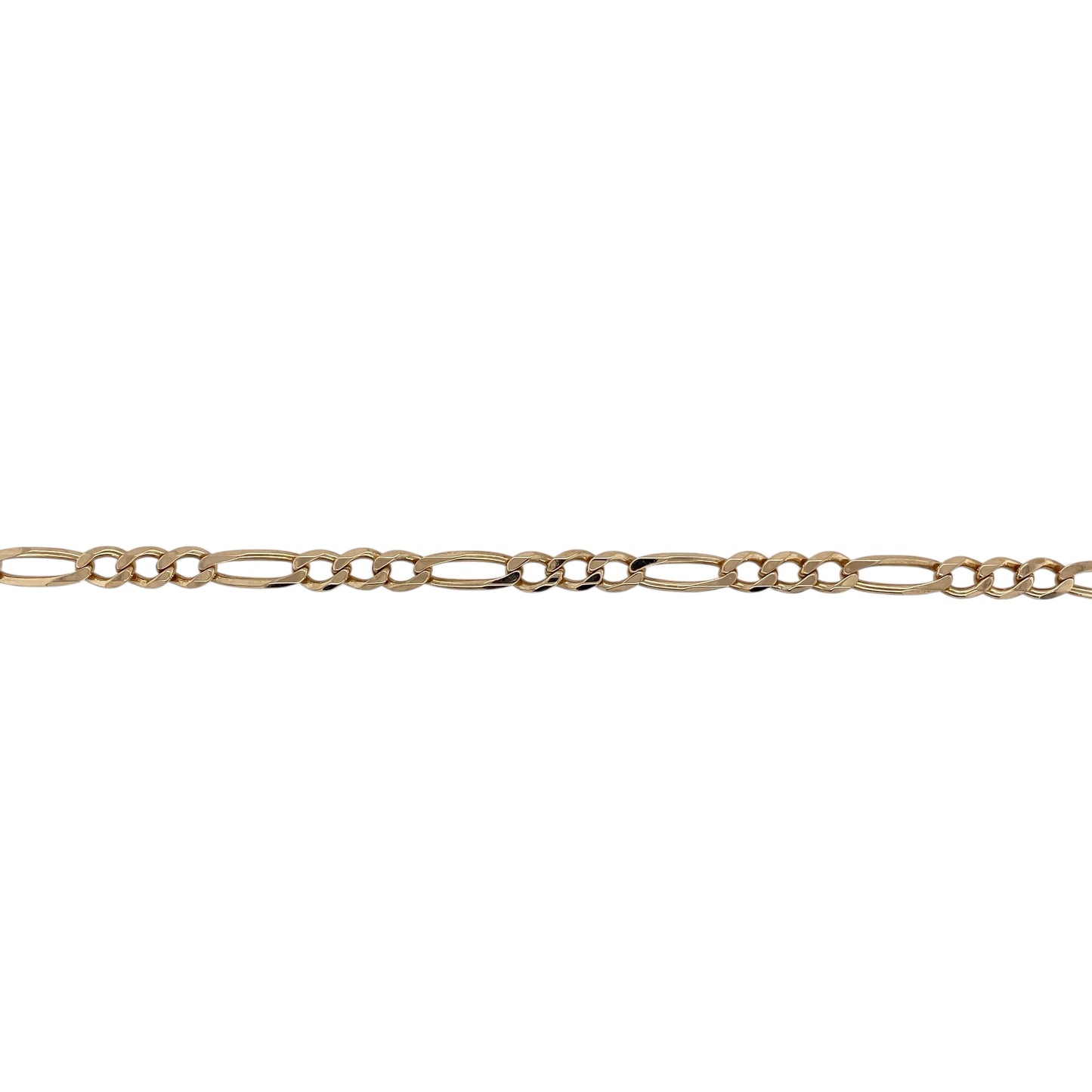 9ct Gold 19" Figaro Chain