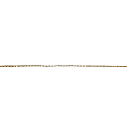 9ct Gold 26" Box Chain
