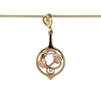 Bring meaningful symbolism and Welsh heritage to your jewellery collection with this pre-owned 9ct yellow and rose gold Clogau Tree of Life pendant necklace.

Design: The pendant features the iconic Tree of Life motif, symbolising growth, strength, and family, with a total length of approximately 3.6cm including the bail for an elegant and eye-catching presence.