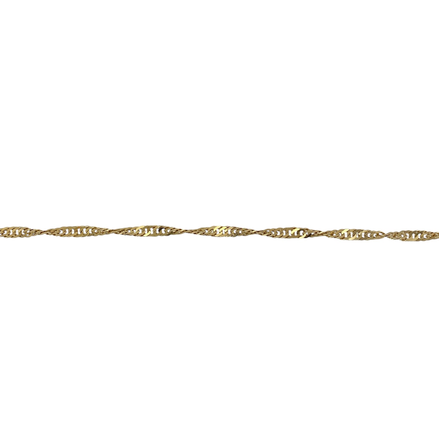 9ct Gold 18" Singapore Chain