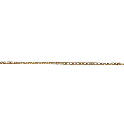 9ct Gold 24" Faceted Belcher Chain