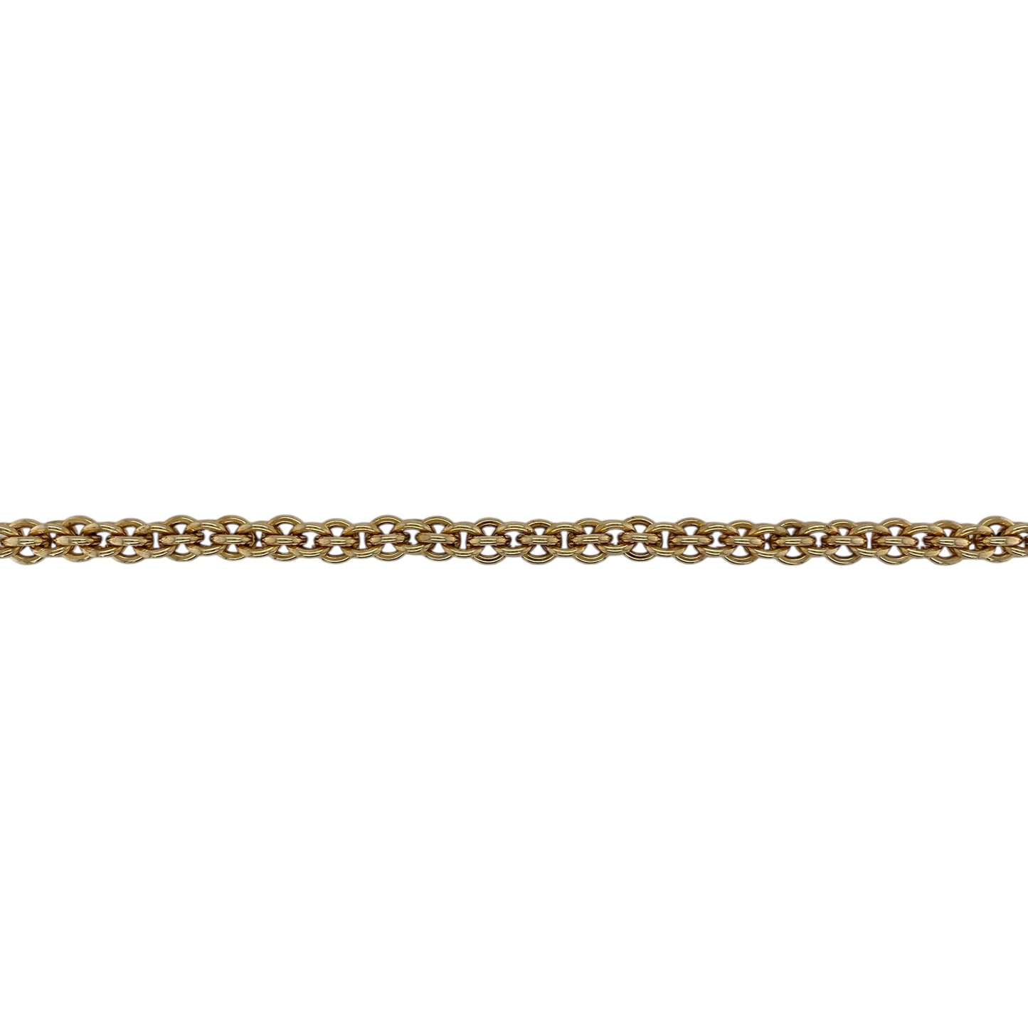 9ct Gold 32" Fancy Belcher Link Style Chain