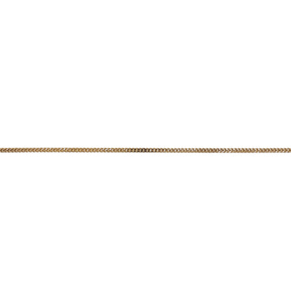 9ct Gold 24" Curb Chain