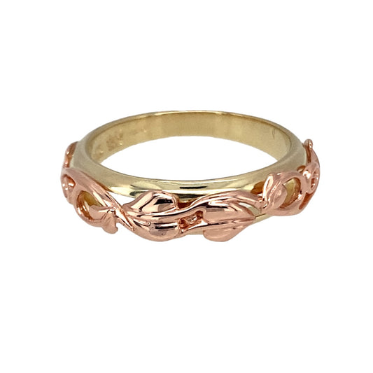 9ct Gold Clogau Tree of Life Band Ring