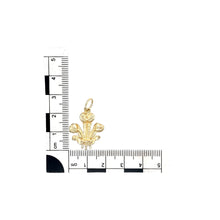 Load image into Gallery viewer, 9ct Gold Three Feather Pendant
