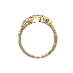 9ct Gold & Diamond Set Clogau Infinity Symbol Ring