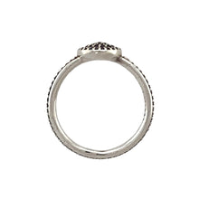Load image into Gallery viewer, 925 Silver &amp; Cubic Zirconia Cluster Pandora Ring
