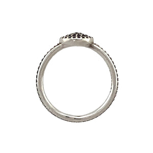 925 Silver & Cubic Zirconia Cluster Pandora Ring