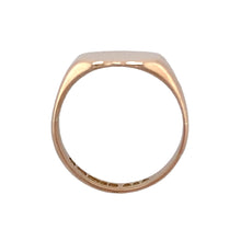 Load image into Gallery viewer, 9ct Gold Polished Shield Signet Ring
