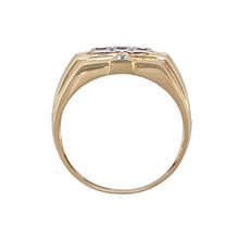 Load image into Gallery viewer, 9ct Gold &amp; Diamond Set Dad Ring
