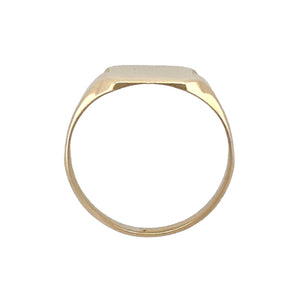 9ct Gold Polished Square Signet Ring