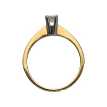 Load image into Gallery viewer, 18ct Gold &amp; Diamond Set Solitaire Ring
