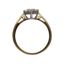 Load image into Gallery viewer, 18ct Gold &amp; Diamond Set Cluster Ring
