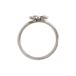 925 Silver & Cubic Zirconia Pandora Flower Ring