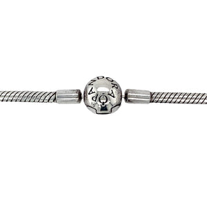 925 Silver & Cubic Zirconia Set Pandora Crown 16" Necklace