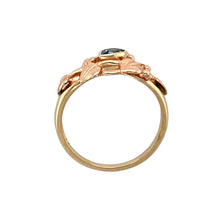 Load image into Gallery viewer, 9ct Gold &amp; Blue Topaz Clogau Tree of Life Ring
