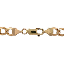Load image into Gallery viewer, Preowned 9ct Yellow Gold 30&quot; Figaro Chain with the weight 33.50 grams and link width 6mm
