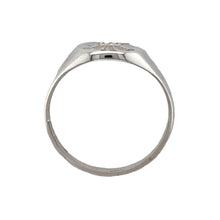 Load image into Gallery viewer, New 925 Silver Three Feather Rounded Signet Ring
