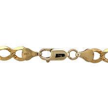 Load image into Gallery viewer, Preowned 9ct Yellow Gold 22&quot; Curb Chain with the weight 19 grams and link width 7mm
