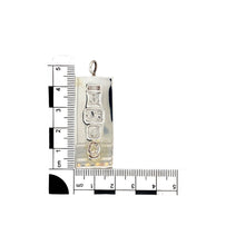 Load image into Gallery viewer, 925 Silver Solid Ingot Pendant
