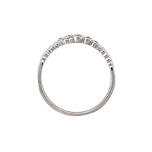 Load image into Gallery viewer, New 925 Silver &amp; Cubic Zirconia Set Bubble Band Ring
