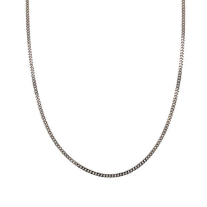 New 9ct White Gold Pendant Chain