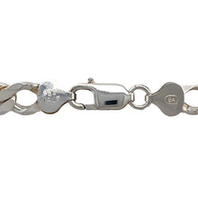 Load image into Gallery viewer, Preowned 925 Silver 24&quot; Figaro Chain with the weight 61.80 grams and link width 10mm
