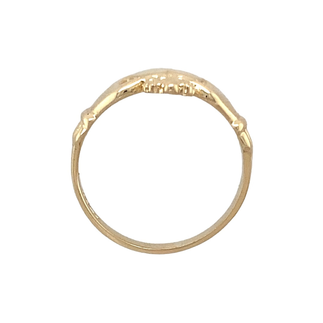 9ct Gold Claddagh Ring – Gold Reserves Jewellers